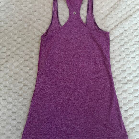 Lululemon Women’s Cool Racerback Tank Top in Magenta - Picture 2 of 5